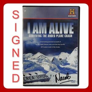 History Channel I Am Alive Surviving The Andes DVD Signed Nando Parrado EUC